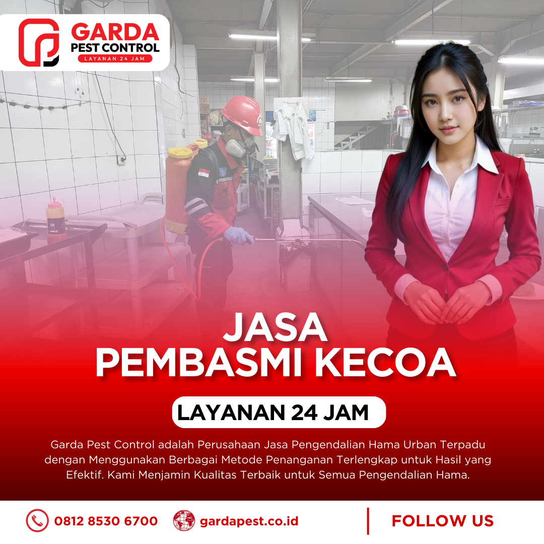 Jasa Pembasmi Kecoa Terdekat di Semarang
