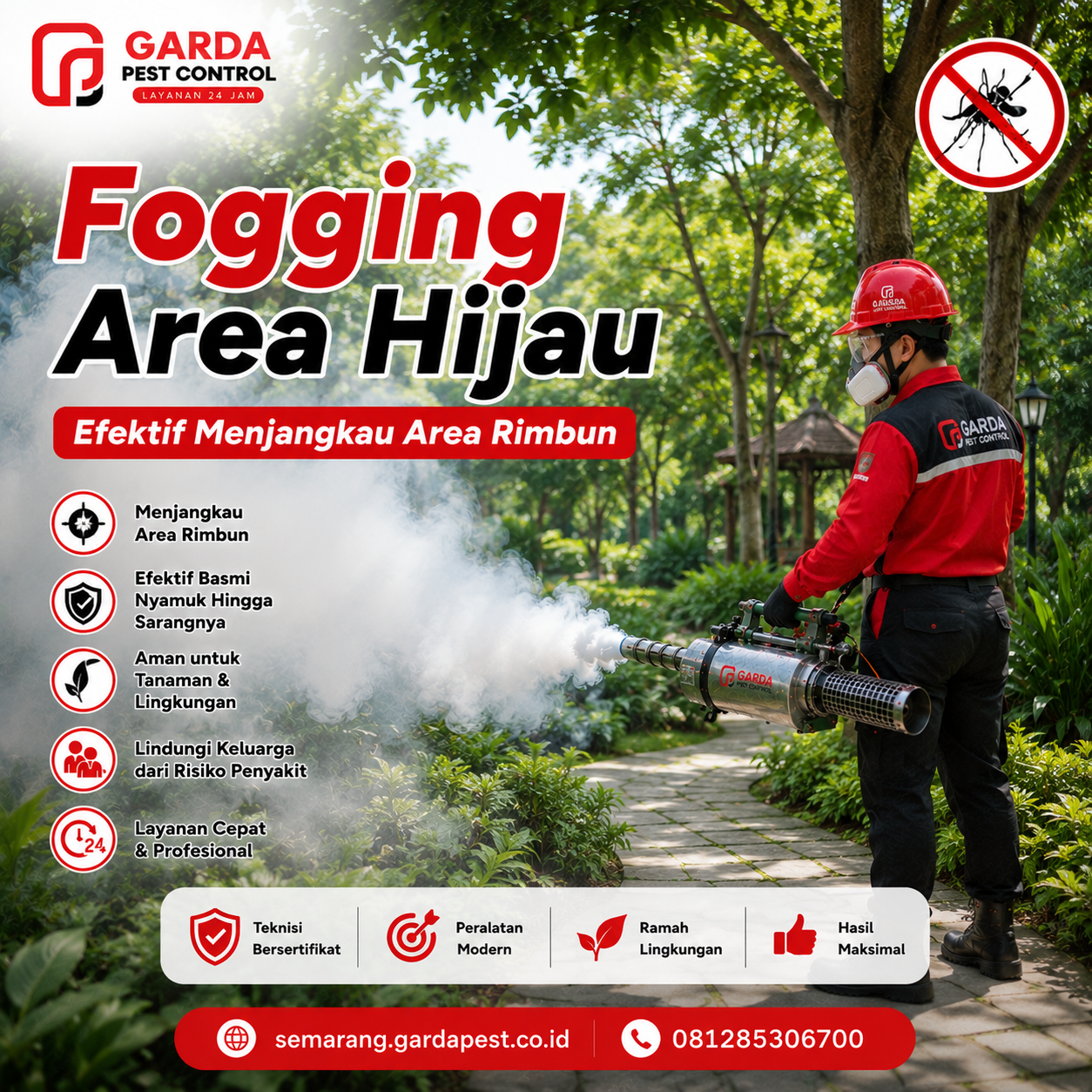 Jasa Fogging Nyamuk Aman: Basmi Hama Tanpa Khawatir di Semarang!