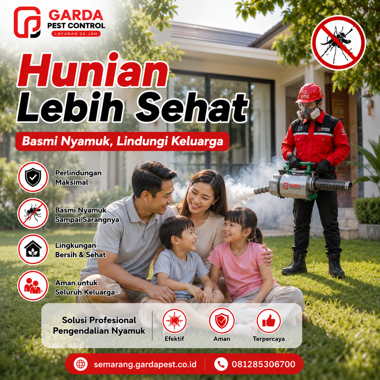 Jasa Fogging Nyamuk Aman: Basmi Hama Tanpa Khawatir di Semarang!