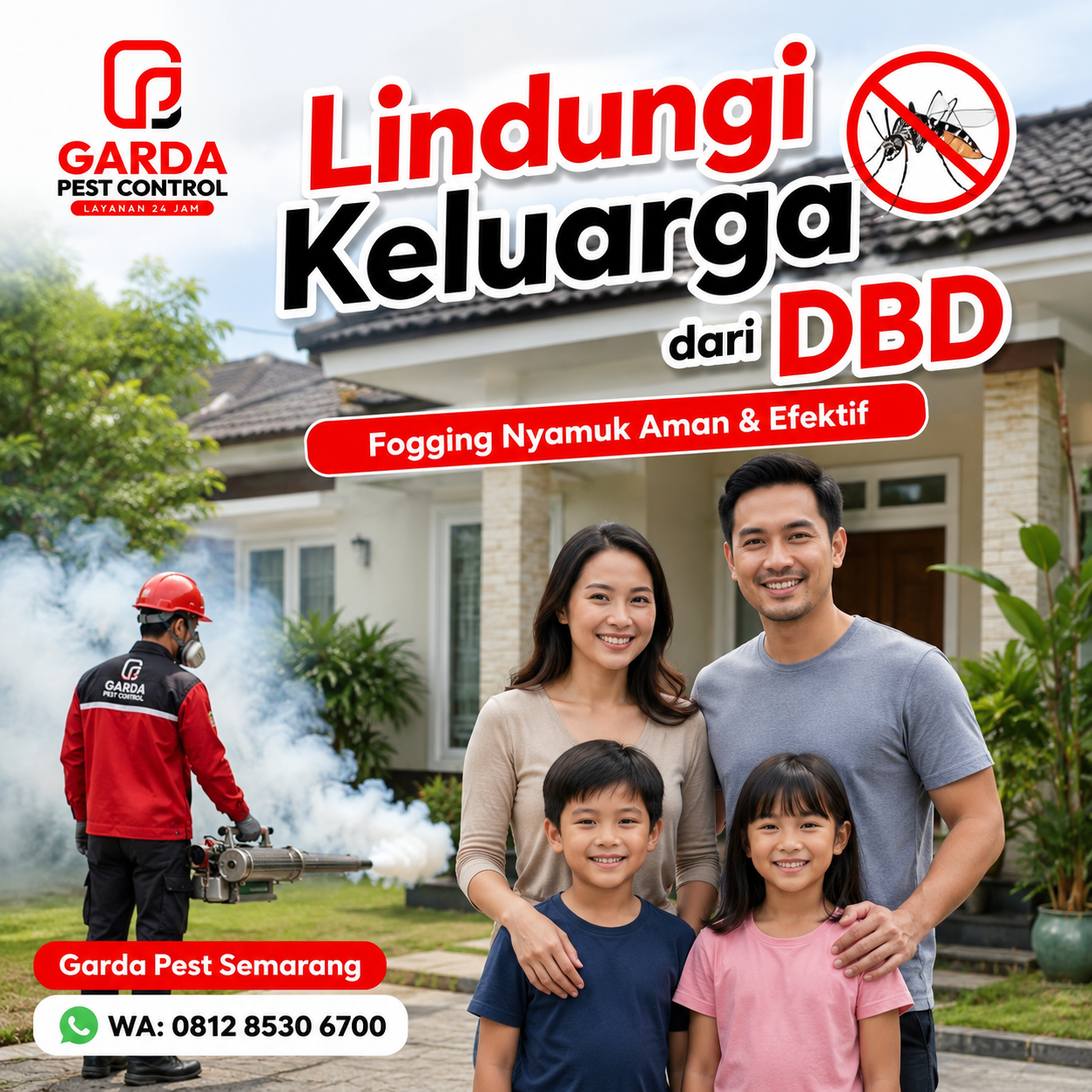 Jasa Fogging Nyamuk Darurat DBD Semarang: Penanganan Cepat Pembawa Virus