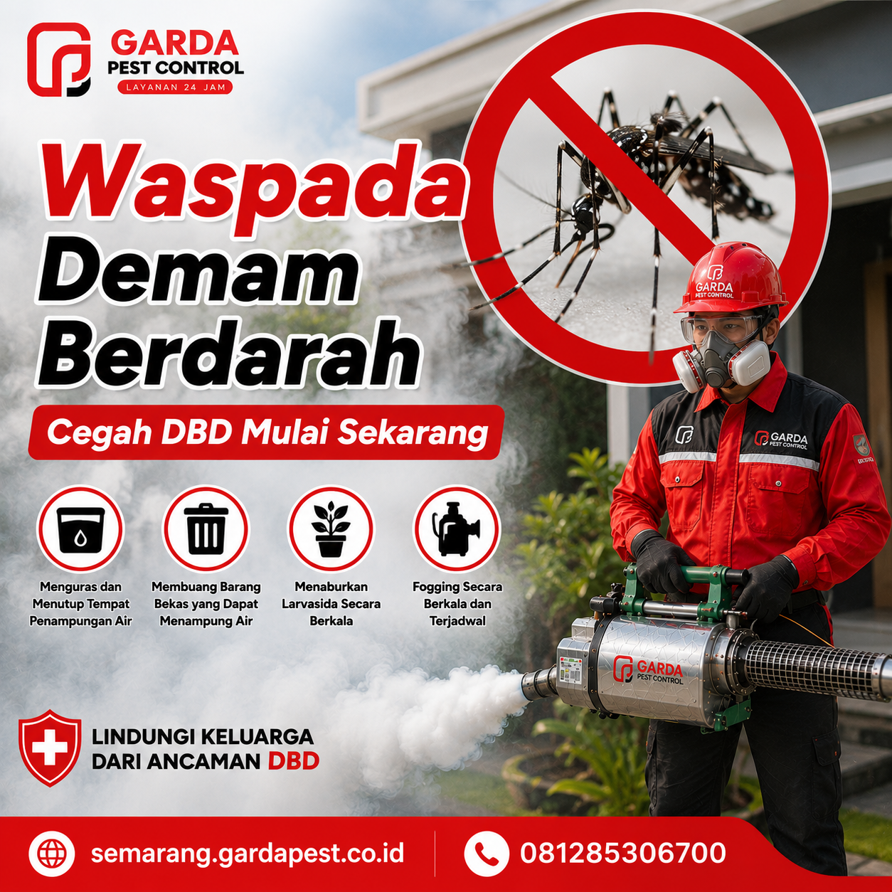 Jasa Fogging Nyamuk Profesional Semarang: Melindungi Keluarga dari Ancaman Penyakit