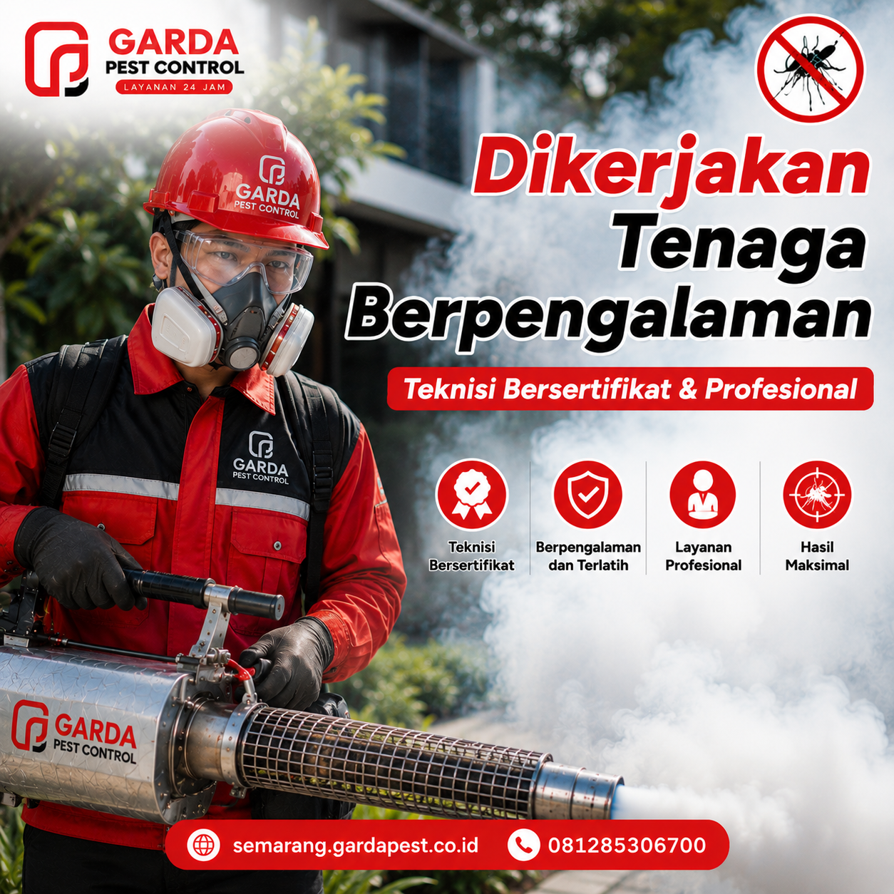 Fogging Nyamuk Profesional: Solusi Tuntas Pengendalian Nyamuk di Semarang