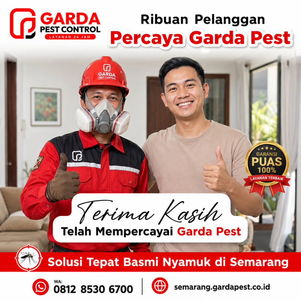 Layanan Fogging Nyamuk Semarang Efektif Basmi DBD | Garda Pest Control