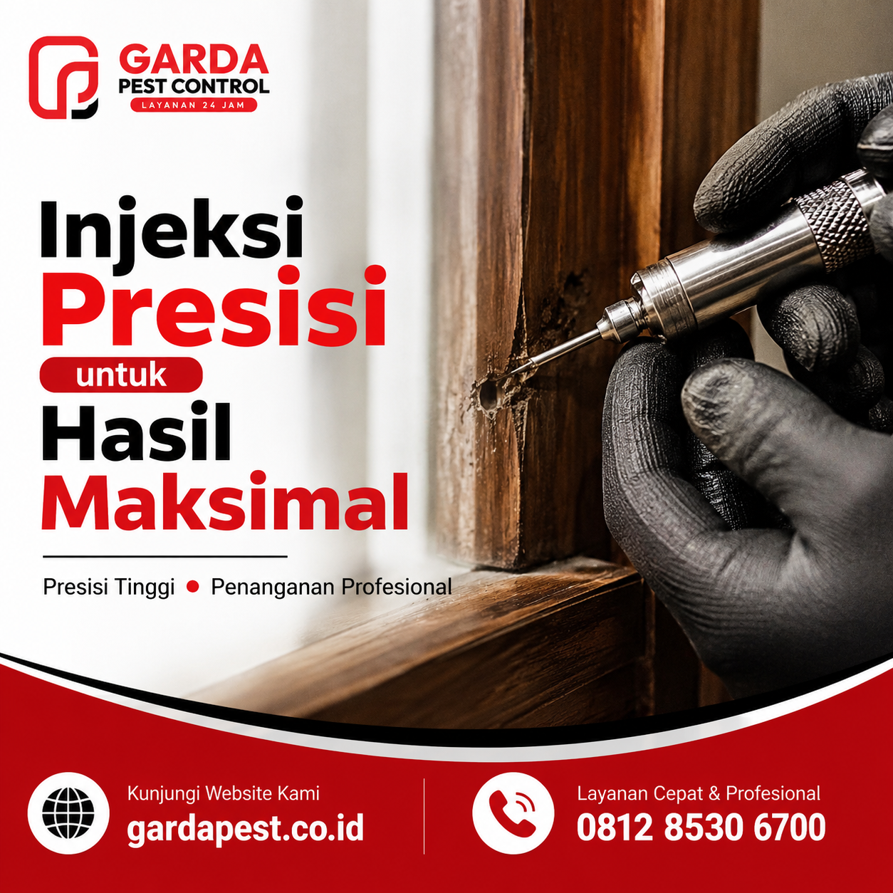 Jasa Suntik Rayap Semarang: Solusi Garda Pest Control Atasi Serangan Rayap Tuntas