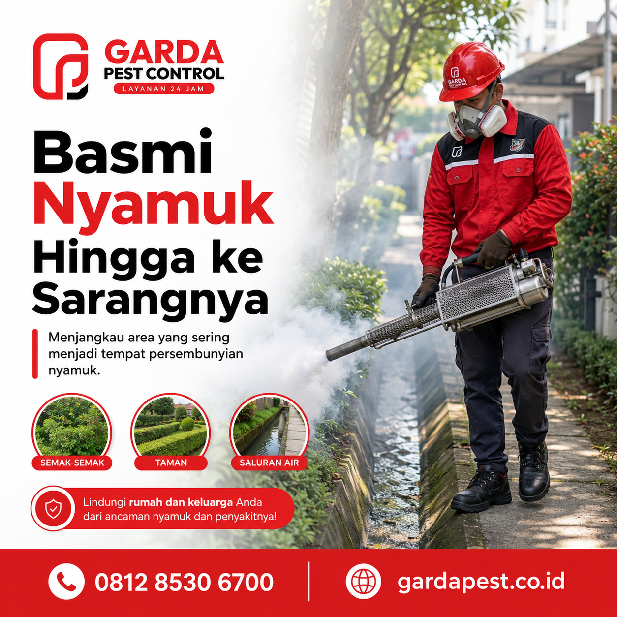 Jasa Fogging Nyamuk Darurat DBD Semarang: Penanganan Cepat Pembawa Virus