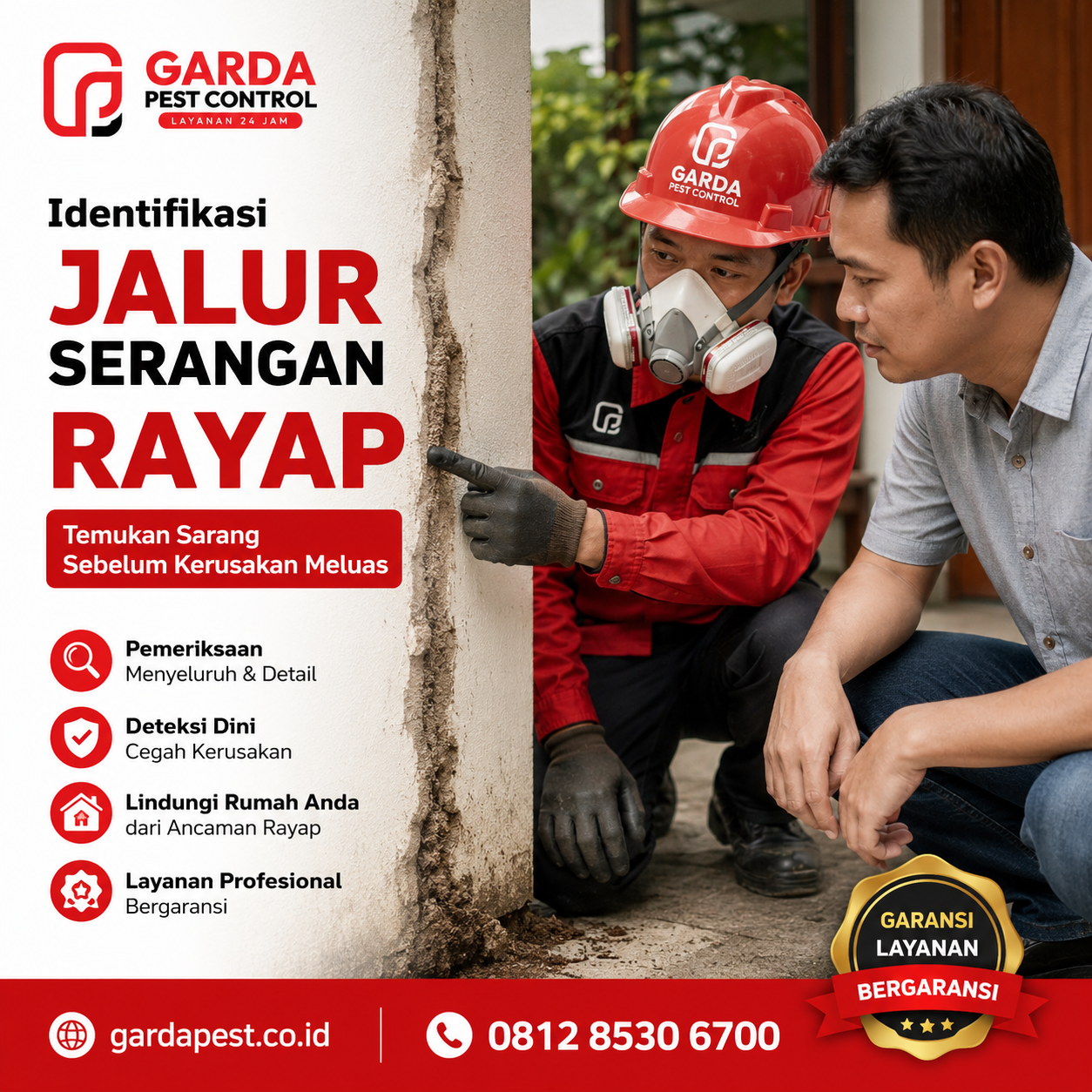 Jasa Anti Rayap Pra-Konstruksi Semarang: Perlindungan Bangunan Sejak Awal
