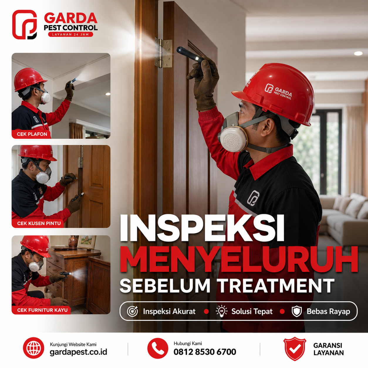 Pembasmi Rayap Gedung dan Perumahan Semarang: Solusi Garda Pest Control Atasi Serangan Rayap Berbahaya