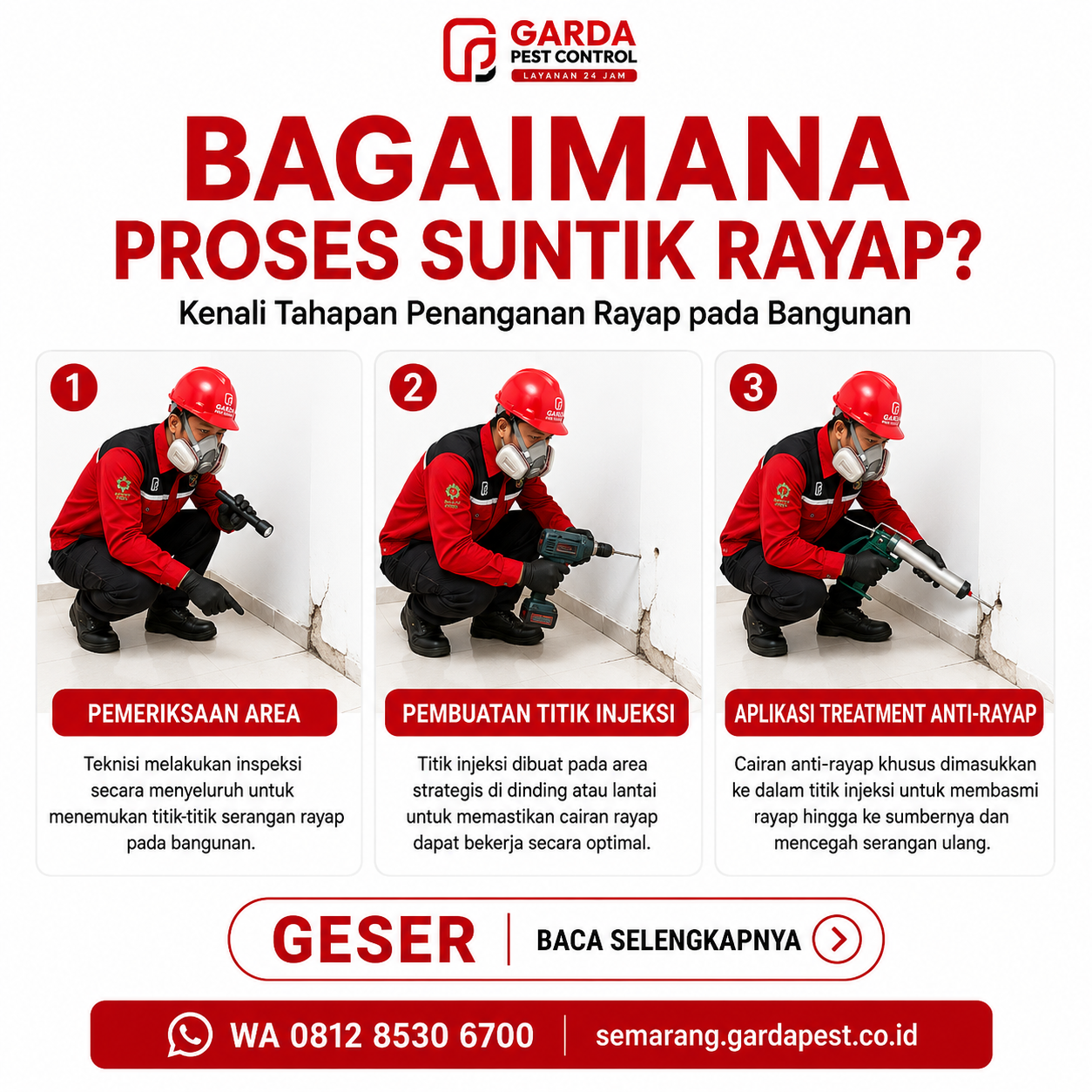 Tanda Rumah Harus Segera Diinjeksi Anti Rayap Semarang dan Estimasi Biaya Penanganannya