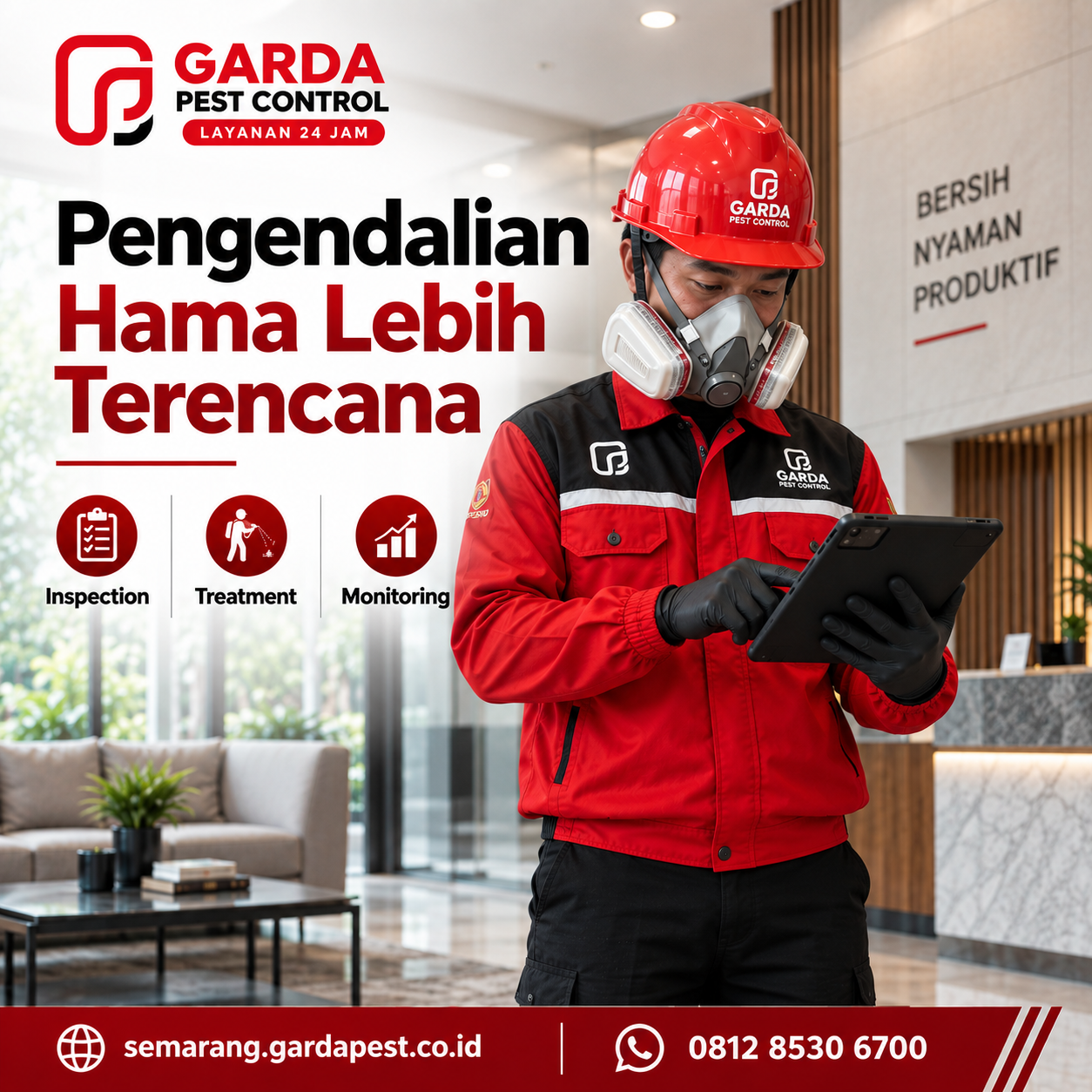 Jasa Pembasmi Hama Semarang Bergaransi untuk Rumah dan Bangunan Usaha